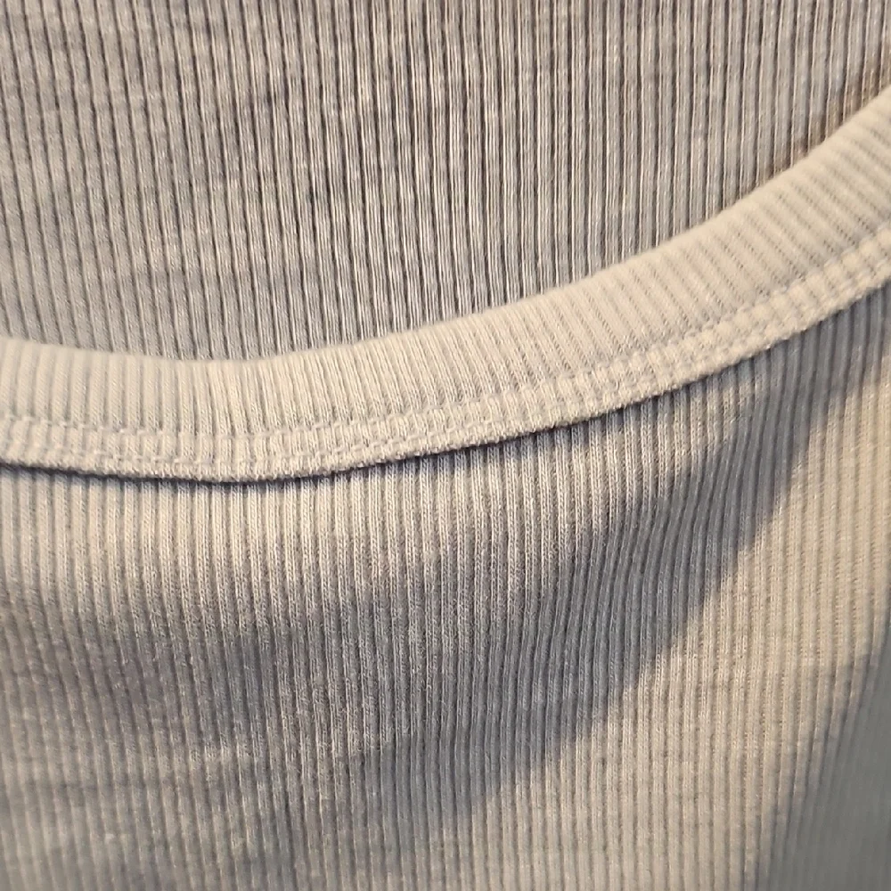 Old Navy NWT Girls Light Blue Ribbed Long Sleeve Top Size 10/12